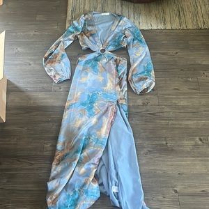 Watercolor dress